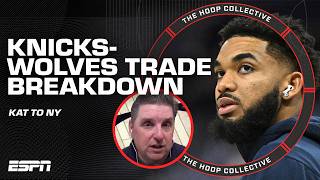 FULL BREAKDOWN of the KnicksTimberwolves BLOCKBUSTER KAT TRADE  The Hoop Collective [upl. by Eelitan]