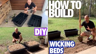 Selfwatering Planter Basics How to Design DIY Gardening Subirrigated Wicking Beds Albopepper [upl. by Ananna]