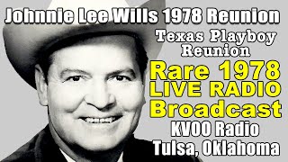 Johnnie Lee Wills 1978 KVOO Radio Reunion [upl. by Mettah]