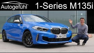 BMW 1Series M135i FULL REVIEW 2020 new platform same sportiness  Autogefühl [upl. by Seed538]