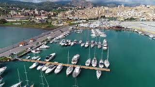 Palermo Termini Imerese Sicily Italy 201804 aerial video [upl. by Stefanie]