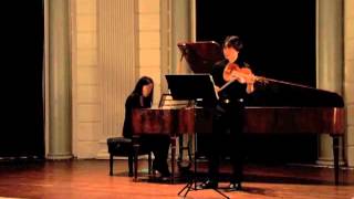 Mozart Sonata in G major for piano and violin K379 [upl. by Morgan]