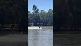 The Huntsman 🕷️Friday Morning practice for the Robinvale 80 waterskiracing waterskiing robinvale [upl. by Sumahs]