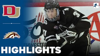 Denver vs Western Michigan  NCAA College Hockey  Highlights  February 03 2024 [upl. by Willin884]