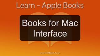 Apple Books App for Mac Interface Tutorial [upl. by Thunell230]