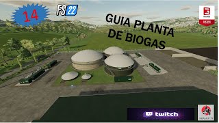 FS22 ✨✨Guia Planta de Biogas✨✨〰️fs22 farmingsimulator22 tutoriales 〰️EP14 PRODUCCION DE BIOGAS [upl. by Esac]