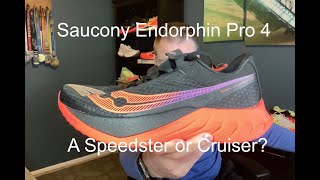 Saucony Endorphin Pro 4 First Impressions Review [upl. by Crandell]