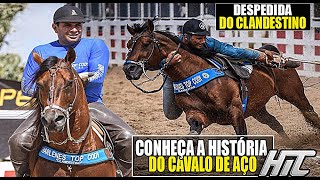 CLANDESTINO O Cavalo Que Ganhou Mais De 1 Milhão Em PrêmiosTriste Despedida [upl. by Dorahs]