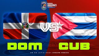 REPUBLICA DOMINICANA VS CUBA  COPA NORCECA PANAM FINAL SIX 2024 [upl. by Lefkowitz]