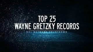 NHL Network Countdown Top 25 Wayne Gretzky Records [upl. by Teleya]