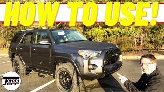 2022 4Runner SR5 Premium Tutorial Everything You May Need to Know [upl. by Matthias]