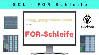 SPS programmieren lernen  Online Profikurs Kapitel 115  SCL FOR Schleife [upl. by Natale]