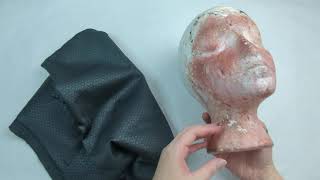 How to cover old styrofoam wig head with fabric  CWCF EP 105 [upl. by Blynn131]