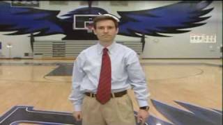 Reporter makes amazing half court shot [upl. by Prudie572]