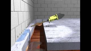 Basement Waterproofing  The Solution Animation [upl. by Fabi]