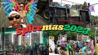 Grenada Spicemas 2023  First Ever Spicemas Carnival Vlog jophoenixx [upl. by Cardie408]