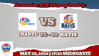 Armenian U18 Championship  Game Highlights  Urartu  Hatis  25052024 [upl. by Hite]