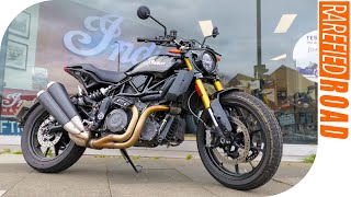 2020 Indian FTR 1200  First Ride Review [upl. by Anitniuq974]