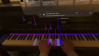 Learn to play piano with Apples Vision Pro [upl. by Heidie]