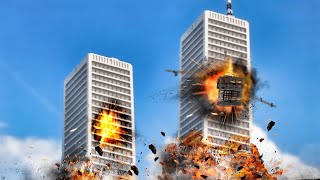 Exploding 50 Buildings with C4 😱 Teardown [upl. by Rimat373]