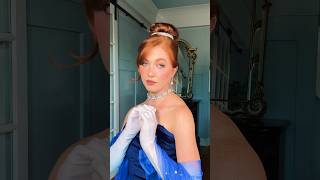 Anastasia hair tutorial for Halloween 💙 Love this movie hairstyle hairtutorial [upl. by Eoz]