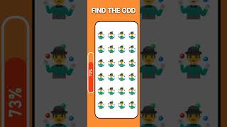 FIND THE ODD EMOJI OUT by Sportting The Difference 1113 💥  Odd One Out Puzzle [upl. by Fleta346]