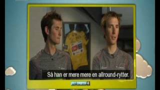 Andy Schleck about Jakob Fuglsang and Chris Anker Sørensen [upl. by Adnic]