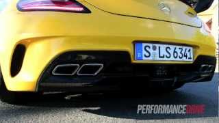 MercedesBenz SLS AMG Black Series engine start up and rev [upl. by Ayik]