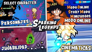 Todo Sobre este NUEVO FANGAME de Dragon Ball 👾  Sparking Legends [upl. by Nnaeirelav]