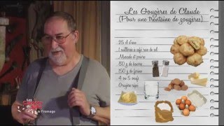 Recette  Les gougères de Claude  Les carnets de Julie  La carte des fromages [upl. by Germann355]