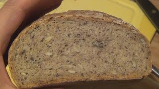 Vollkornbrot Selber backen Hanseatenbrot [upl. by Nhguaved]