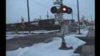 Goddard Rd Crossing West Side Wyandotte MI 3908 [upl. by Eckardt]