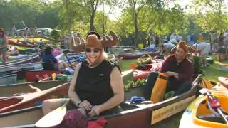 Des Plaines River Canoe Marathon [upl. by Nalyt]