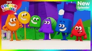 Purples Pretty Pattern Challenge  FULL EPISODE  S1 E14  Learn Colours  Kids Cartoons [upl. by Eibbob883]