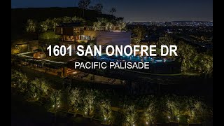 1601 San Onofre Dr  Pacific Palisades [upl. by Griffiths895]