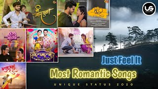 💕Most Romantic Trending Marathi Songs 💕Marathi Jukebox💕unique status 2020💕 [upl. by Zacharia617]