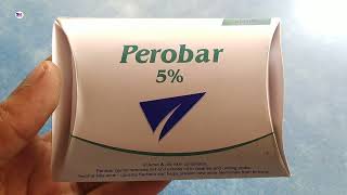 Perobar Soap 5  Benzoyl Peroxide 5 Soap  Perobar 5 Soap  Perobar 5 Soap Uses benefits review [upl. by Leesen370]