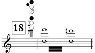 Examples multiphonic trills and tremolos [upl. by Enymsaj]