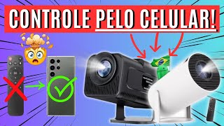 Controle o seu Projetor HY300  HY320 pelo Celular  Tutorial Completo [upl. by Raouf]