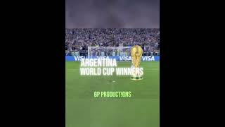 Argentina World Cup edit  Adventure of a lifetime  edit video football argentina goat [upl. by Giesser470]