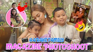 HARAKE FAMILY 1ST MAGAZINE COVER SHOOT  ZEINAB HARAKE [upl. by Lleksah]