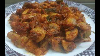 காளான் ரோஸ்ட்  Mushroom Roast Recipe in Tamil Mushroom recipes in tamil  Mushroom starter recipe [upl. by Tillford249]