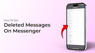 How to See Deleted Messages on Messenger [upl. by Arnon]