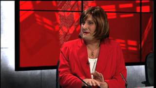 TV3 Vincent Browne Skit  Joan Burton [upl. by Akinorev472]