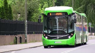 Volvo Concept Bus 7900 EBSF  Konceptbussen 2017 [upl. by Warfold]