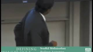 Sendhil Mullainathan Defining Wisdom meeting 2010 [upl. by Johnathan]