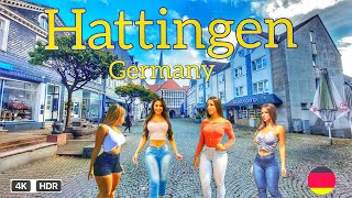 Hattingen Germany Tour in Hattingen NRW in Deutschland 🇩🇪4k HDR [upl. by Halivah]