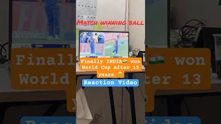 INDIA🇮🇳 wins T20 World Cup 2024  Reaction Video indvssa rohitsharma viratkohli t20worldcup [upl. by Yerahcaz366]