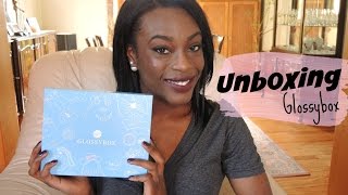 UNBOXING  Glossybox quotAlice au Pays des Merveillesquot [upl. by Destinee]