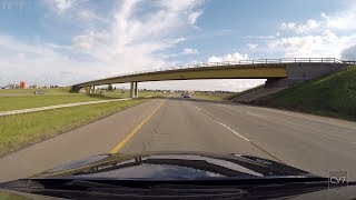 Highway 2 QEII Through Nisku amp Leduc AB Time Lapse [upl. by Peisch]